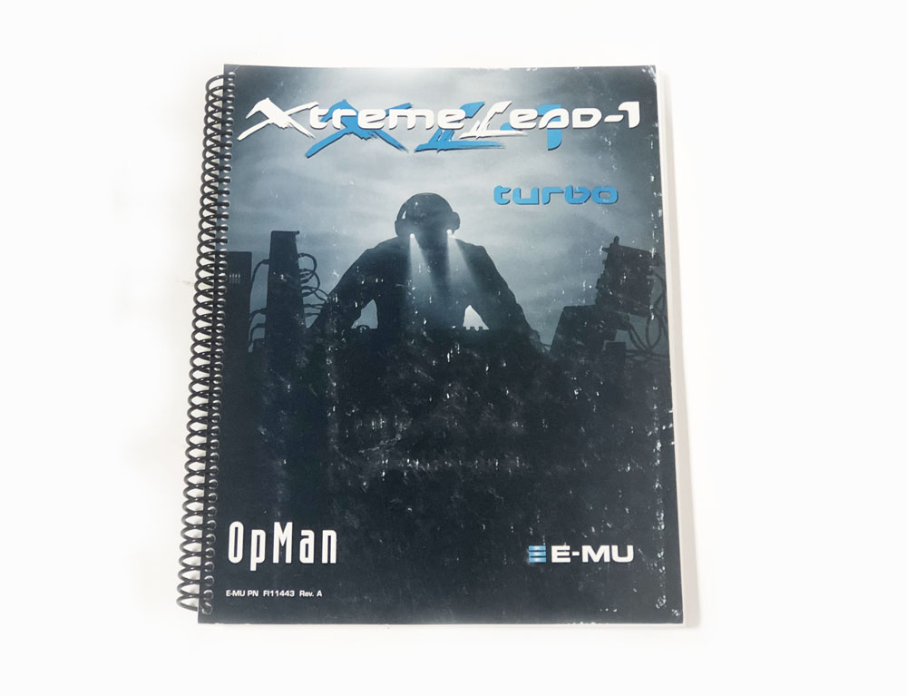 Operation Manual, XL-1