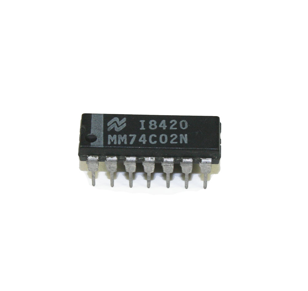 IC, 74C02 NOR gate