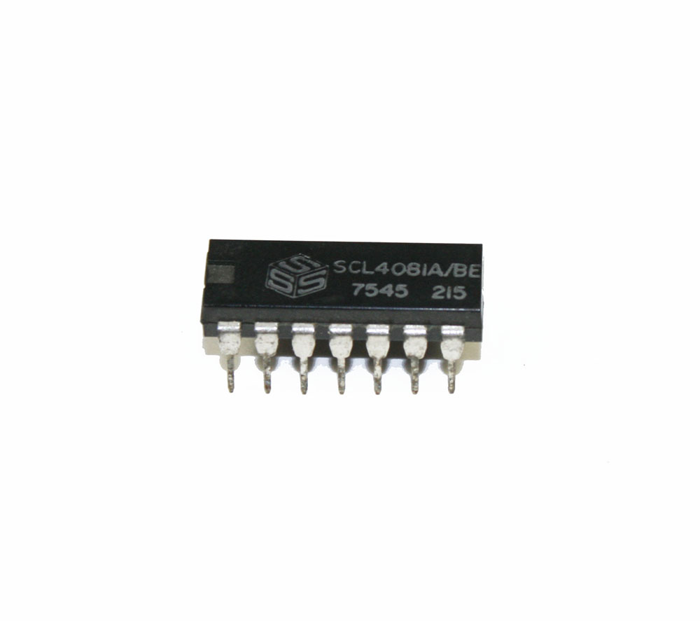 IC, 4081 quad AND gate