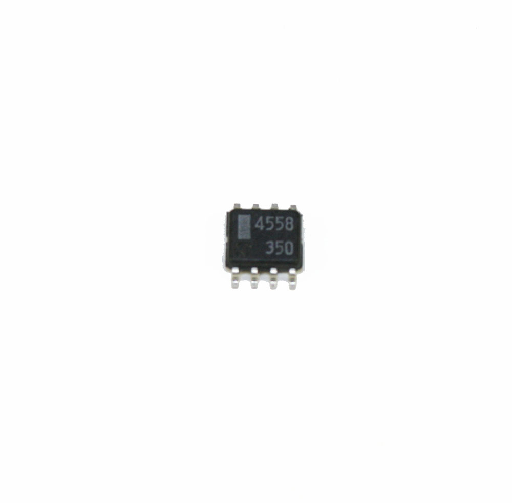 IC, 4558 dual op amp, surface mount