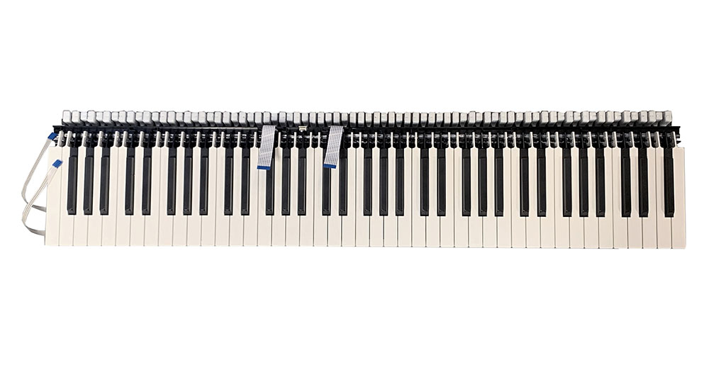 Keybed assembly, 76-note, Nord