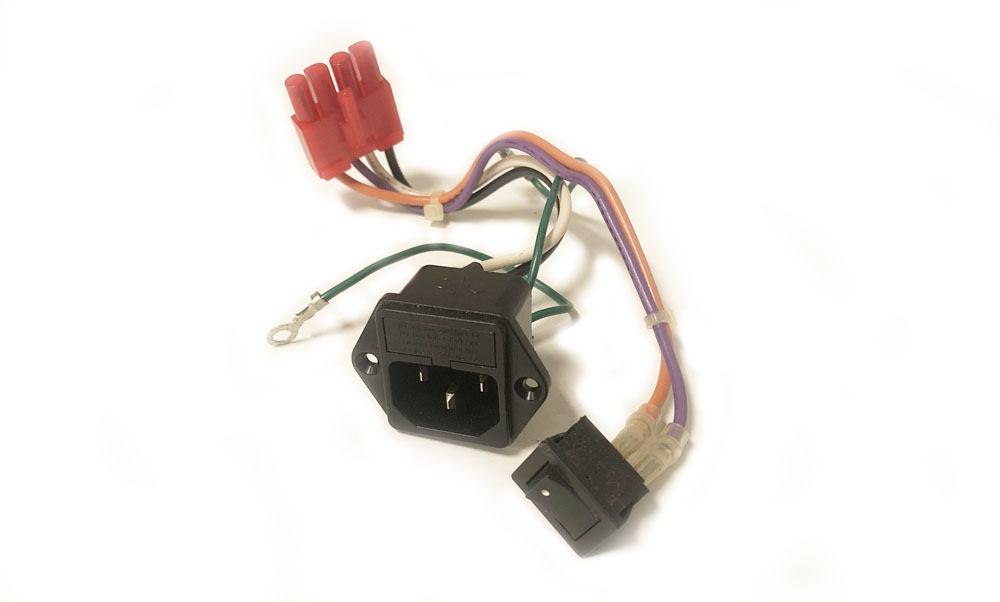 Power inlet/switch assembly, Kurzweil