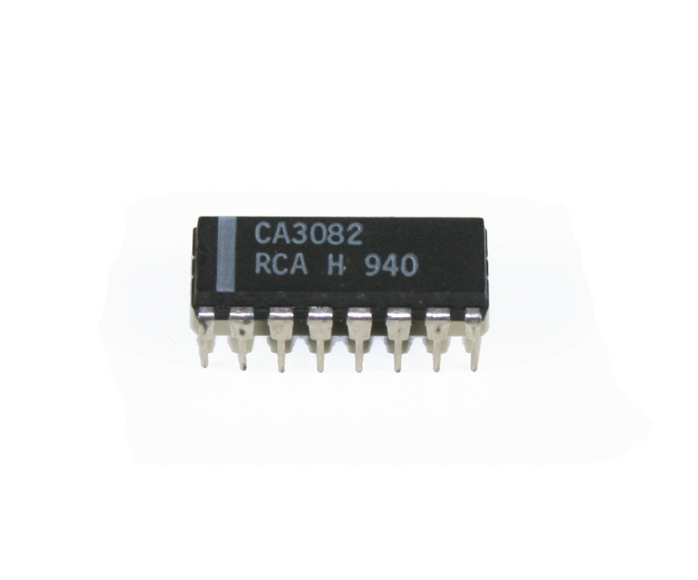 IC, CA3082 transistor array
