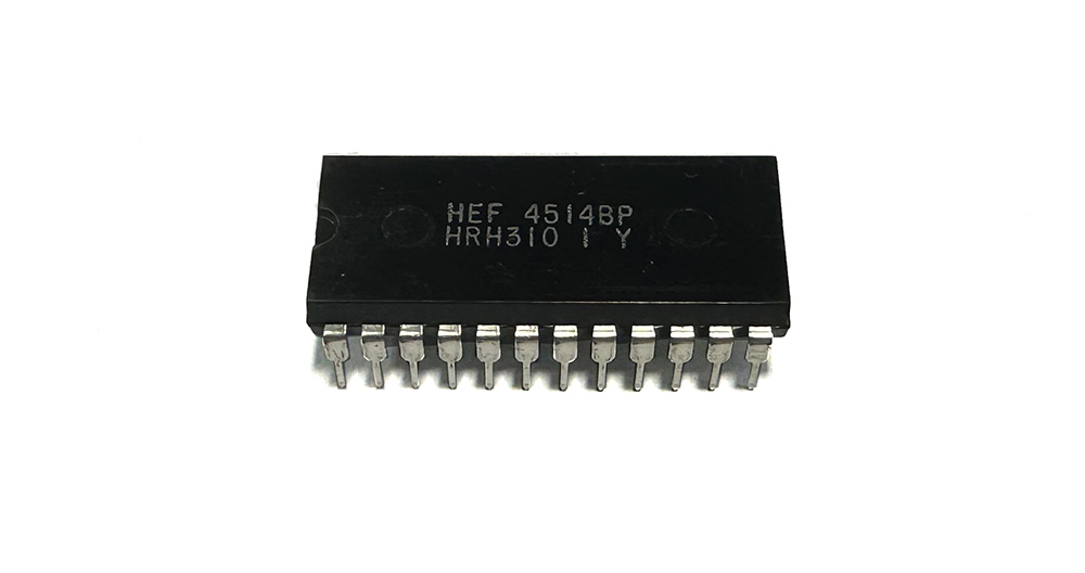 IC, 4514 decoder