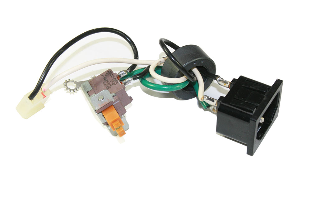 AC inlet/switch assembly, Roland