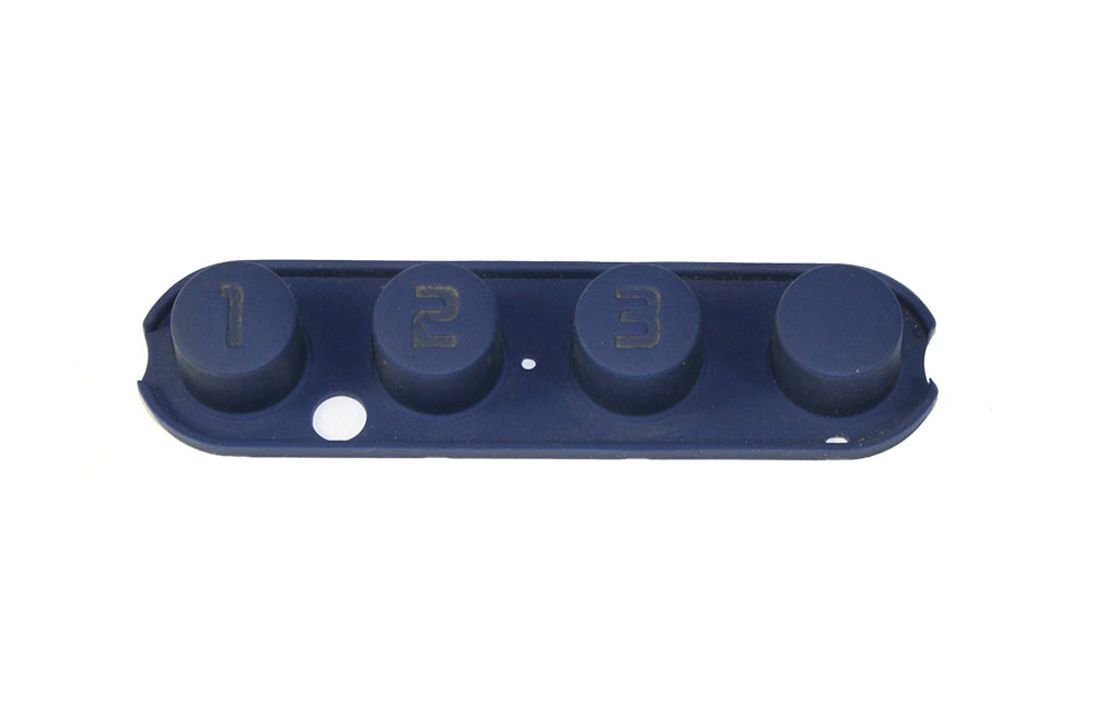 Button set, 4 blue buttons, Casio