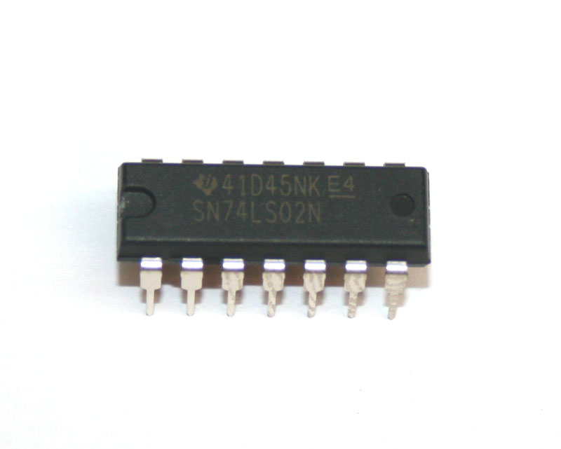 IC, 74LS02 quad NOR gate