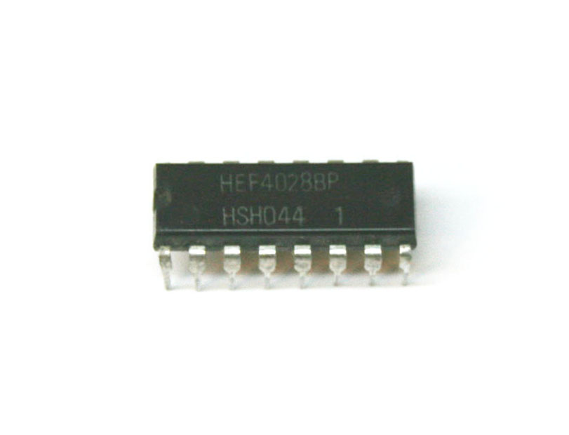 IC, 4028 decoder