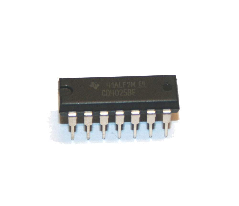 IC, 4025 triple 3-input NOR gate