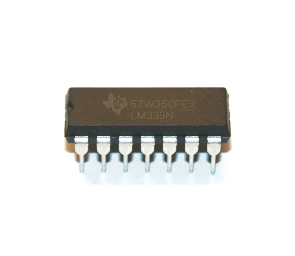 IC, LM339N quad comparator