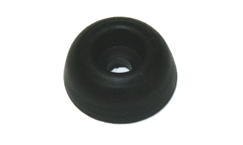 Rubber foot, 3/8-inch tall