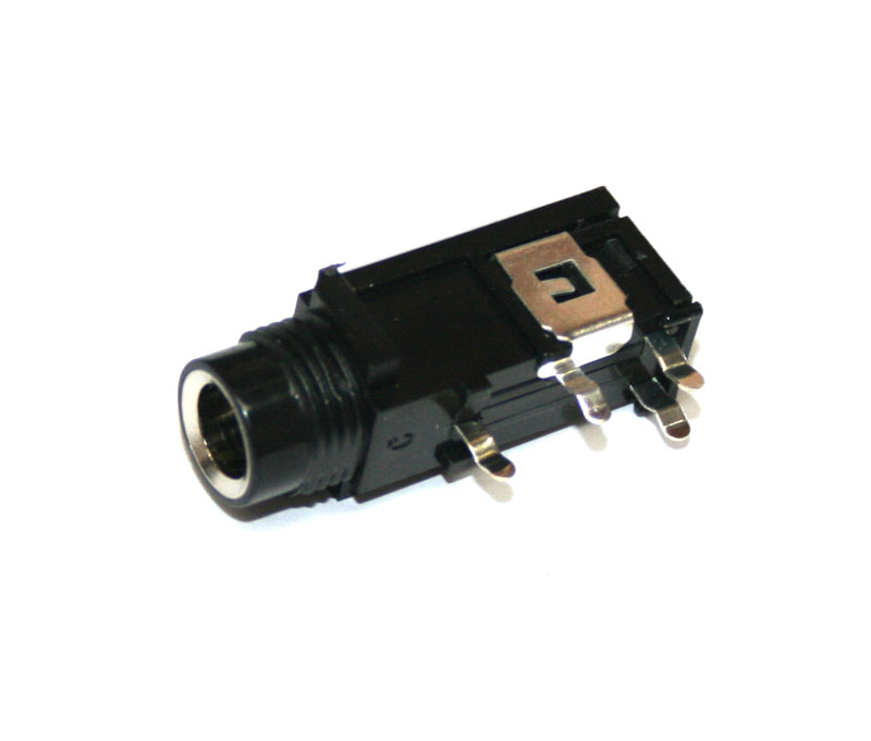 Phone jack, 1/4inch, 4pin PCB mount Syntaur