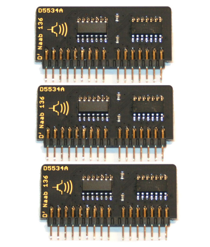 DCO Chips, set of 3, Roland MC-5534A