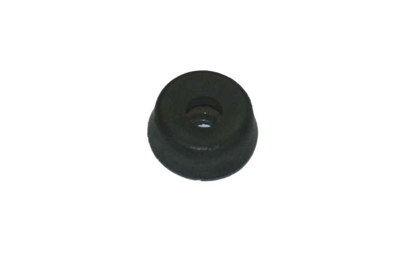 Rubber foot, 1/4-inch tall