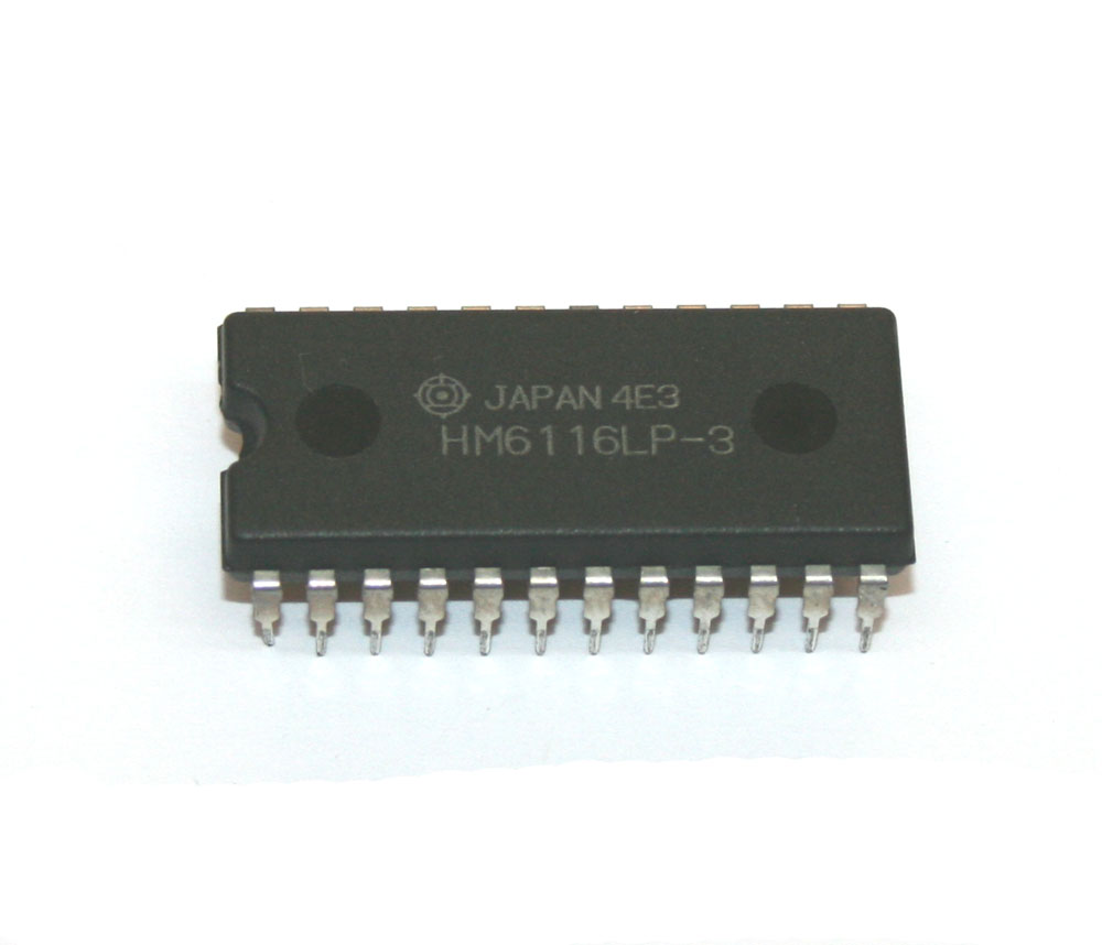 IC, 6116LP-3 low-power SRAM