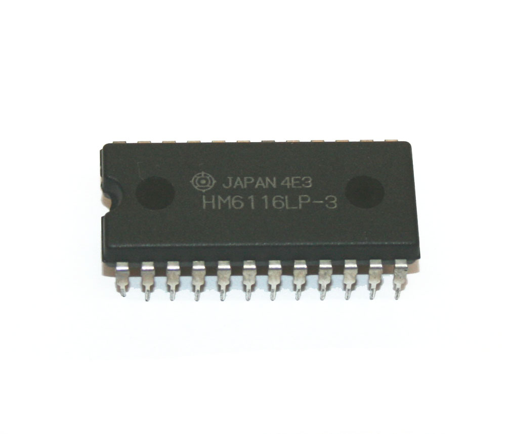 IC, 6116LP-3 low-power SRAM