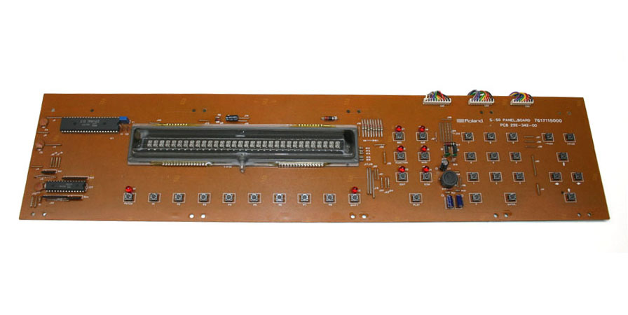Panel/display board, for Roland S-50