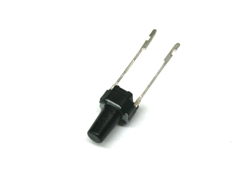 Pushbutton tact switch, 9.5mm, 2-pin