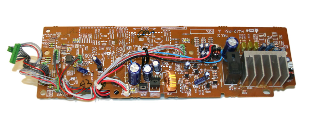 Power supply/amp board, Casio