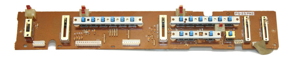 Panel board, right, Yamaha PS-25