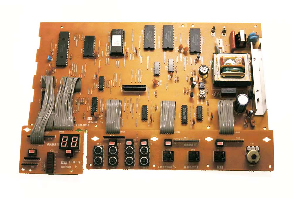 Main board/panel board assembly, Yamaha QX7