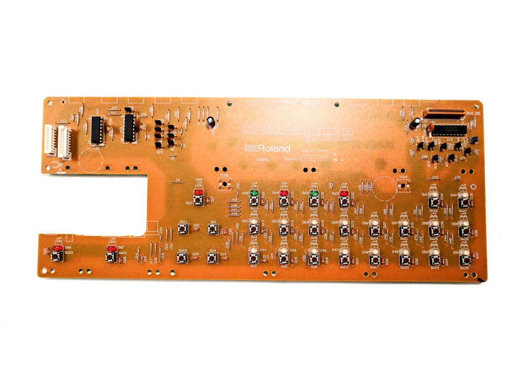 Panel board (switch B board), Roland RD-600