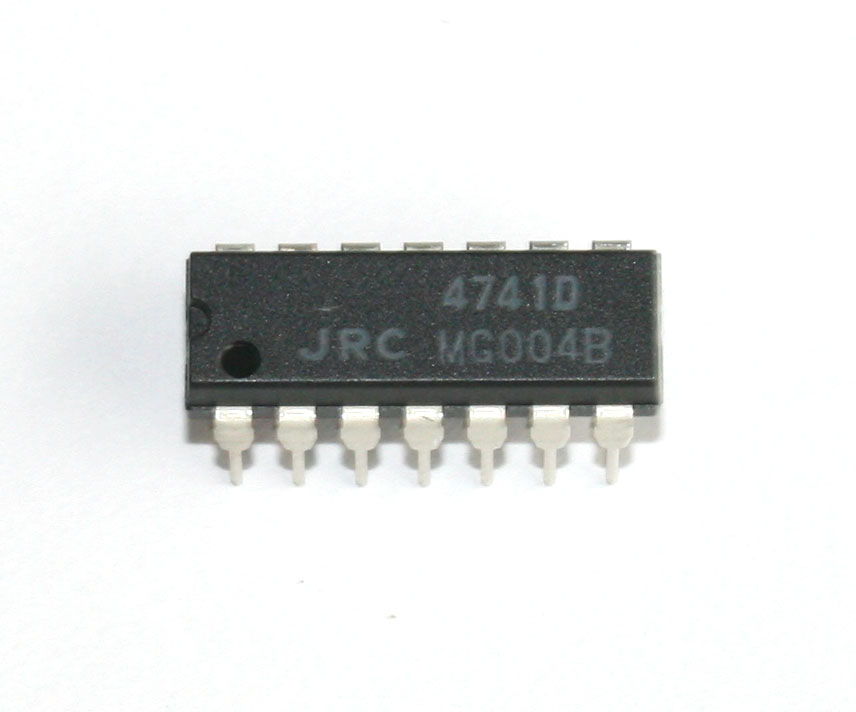IC, 4741 op amp