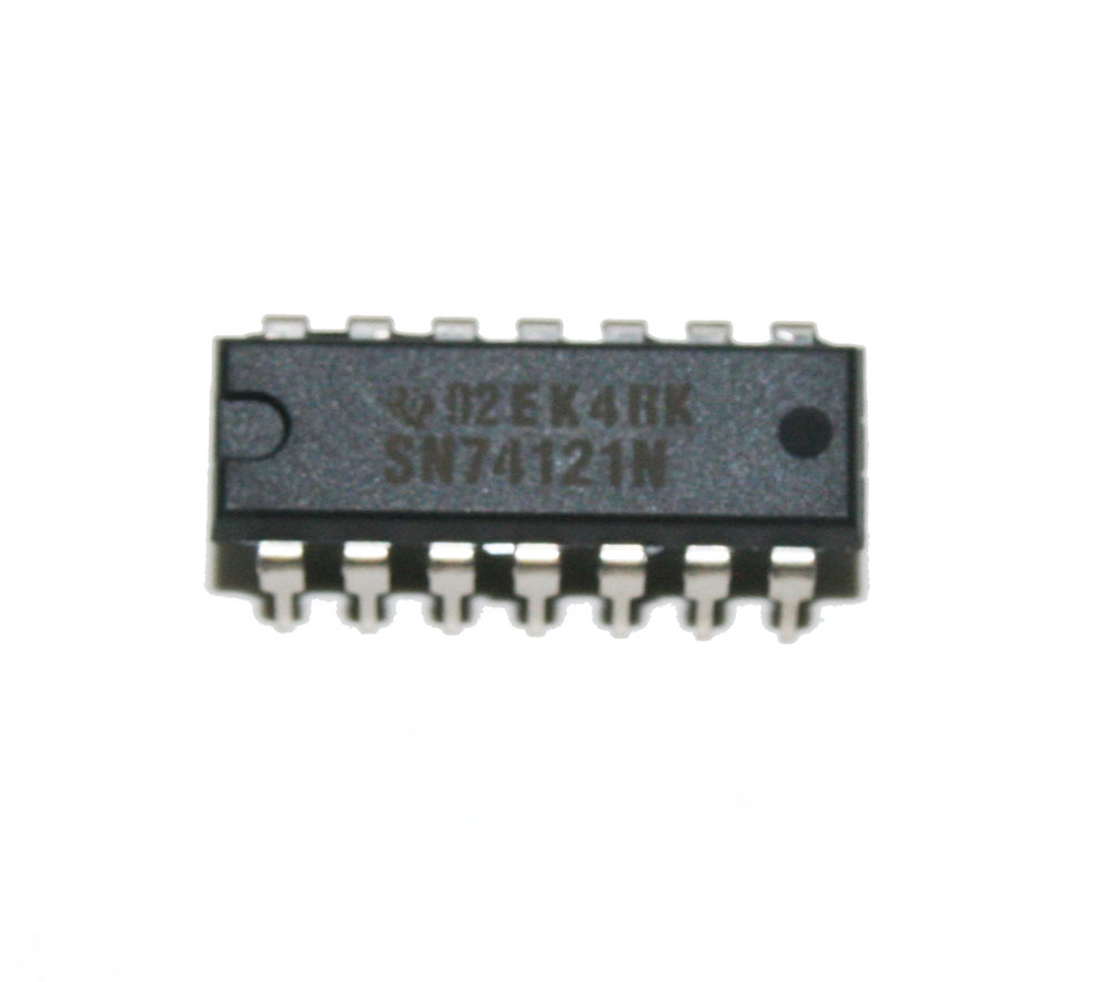 IC, 74121 monostable multivibrator