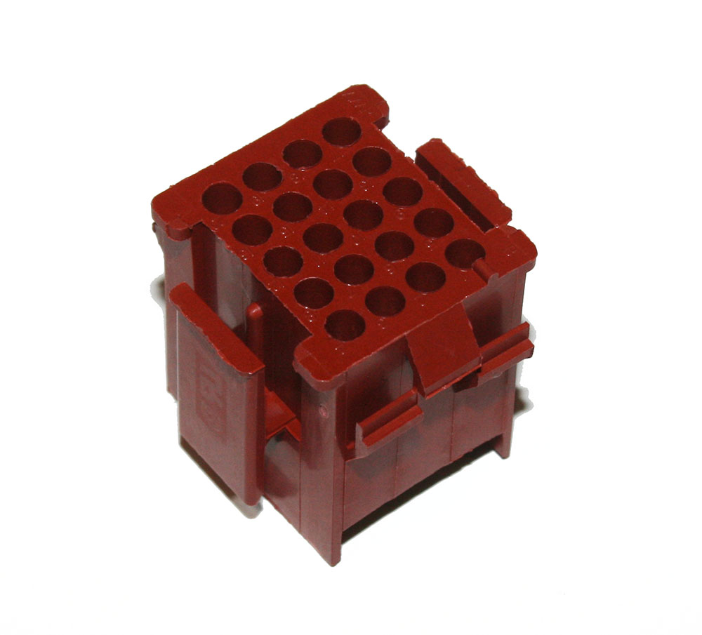 Connector, male, 20-pin