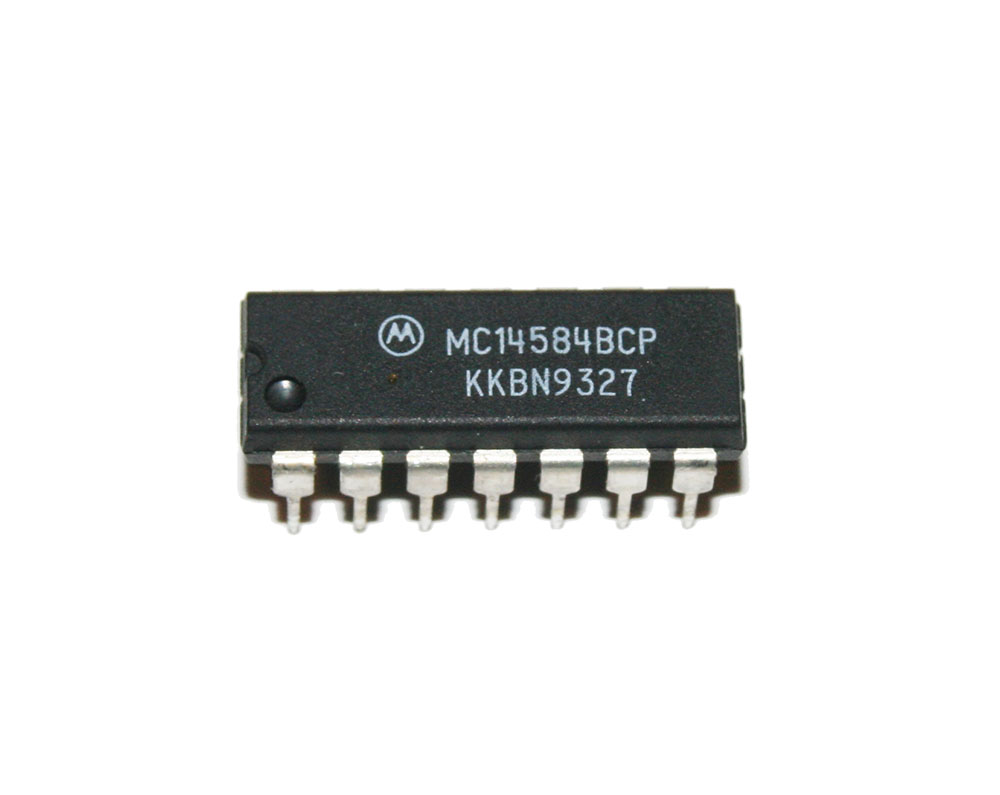 IC, 4584 hex Schmitt trigger