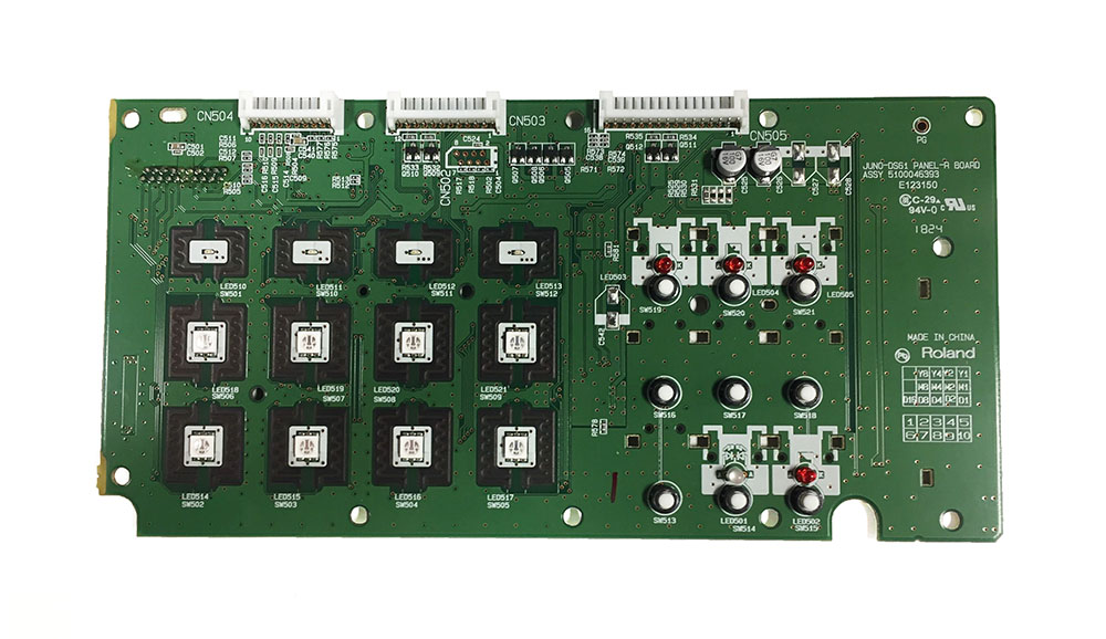 Panel board, right, Roland Juno-DS