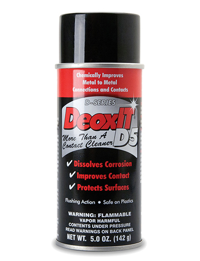 DeOxit contact cleaner
