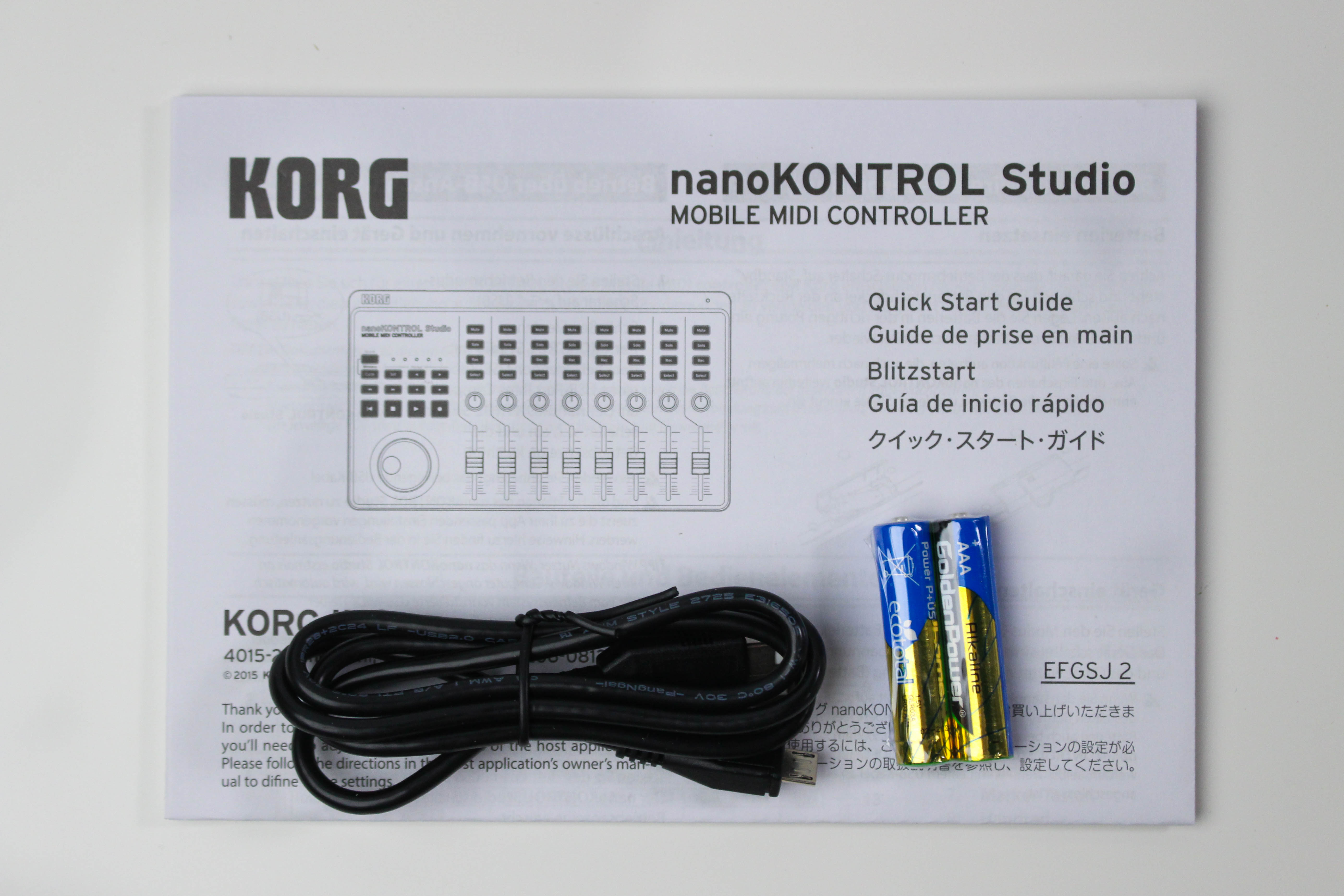 Korg NanoKontrol Studio