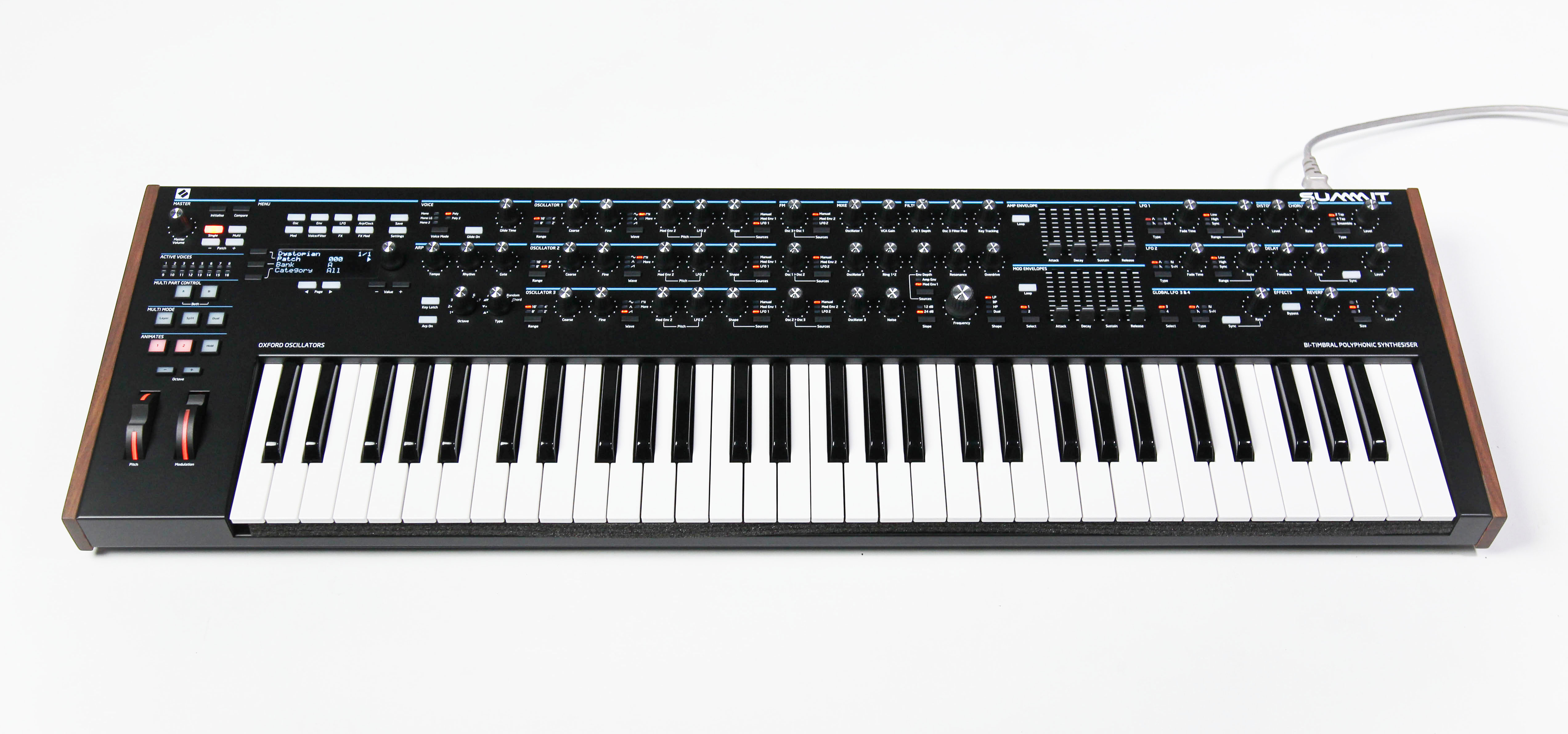 Novation Summit synthesizer