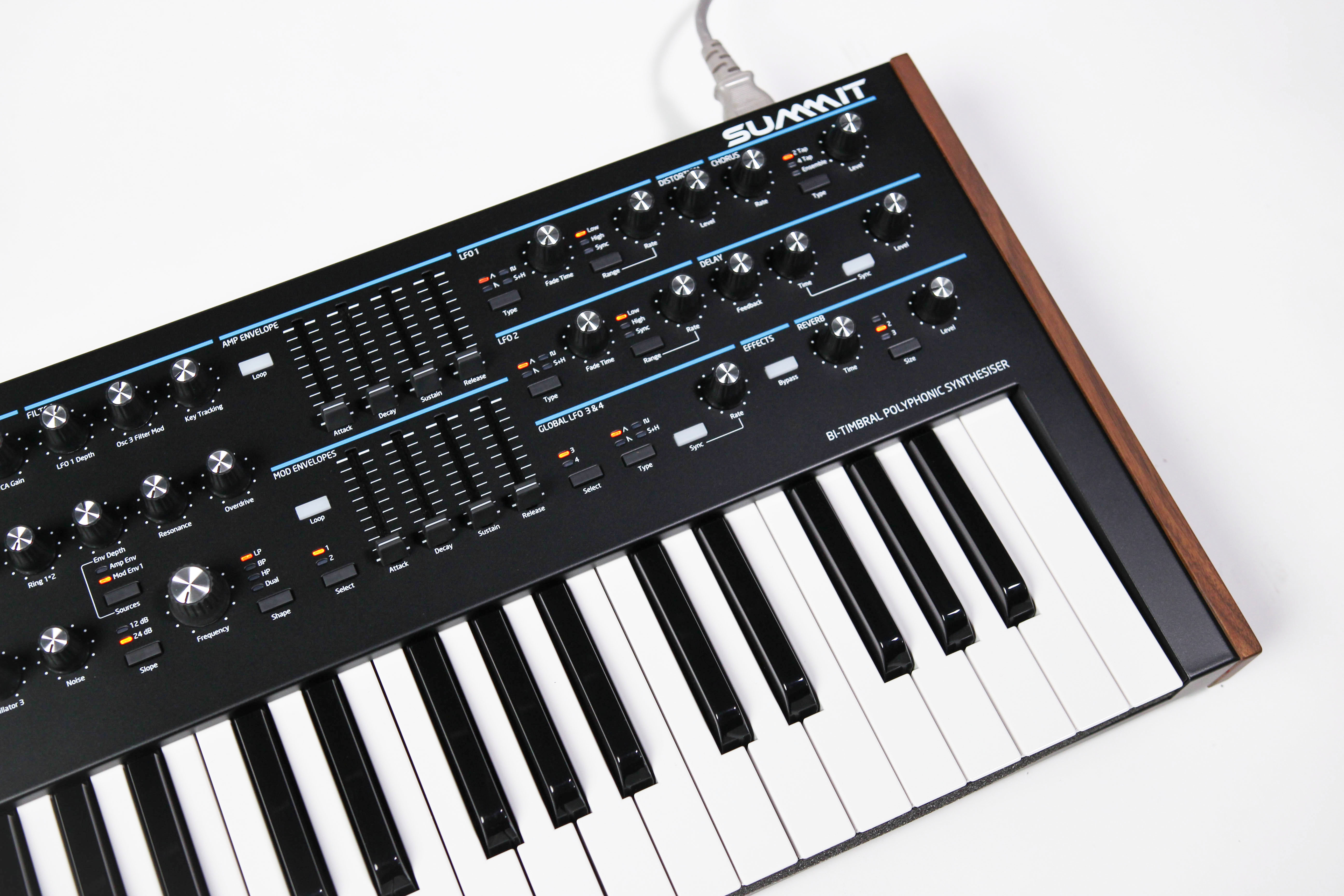 Novation Summit synthesizer