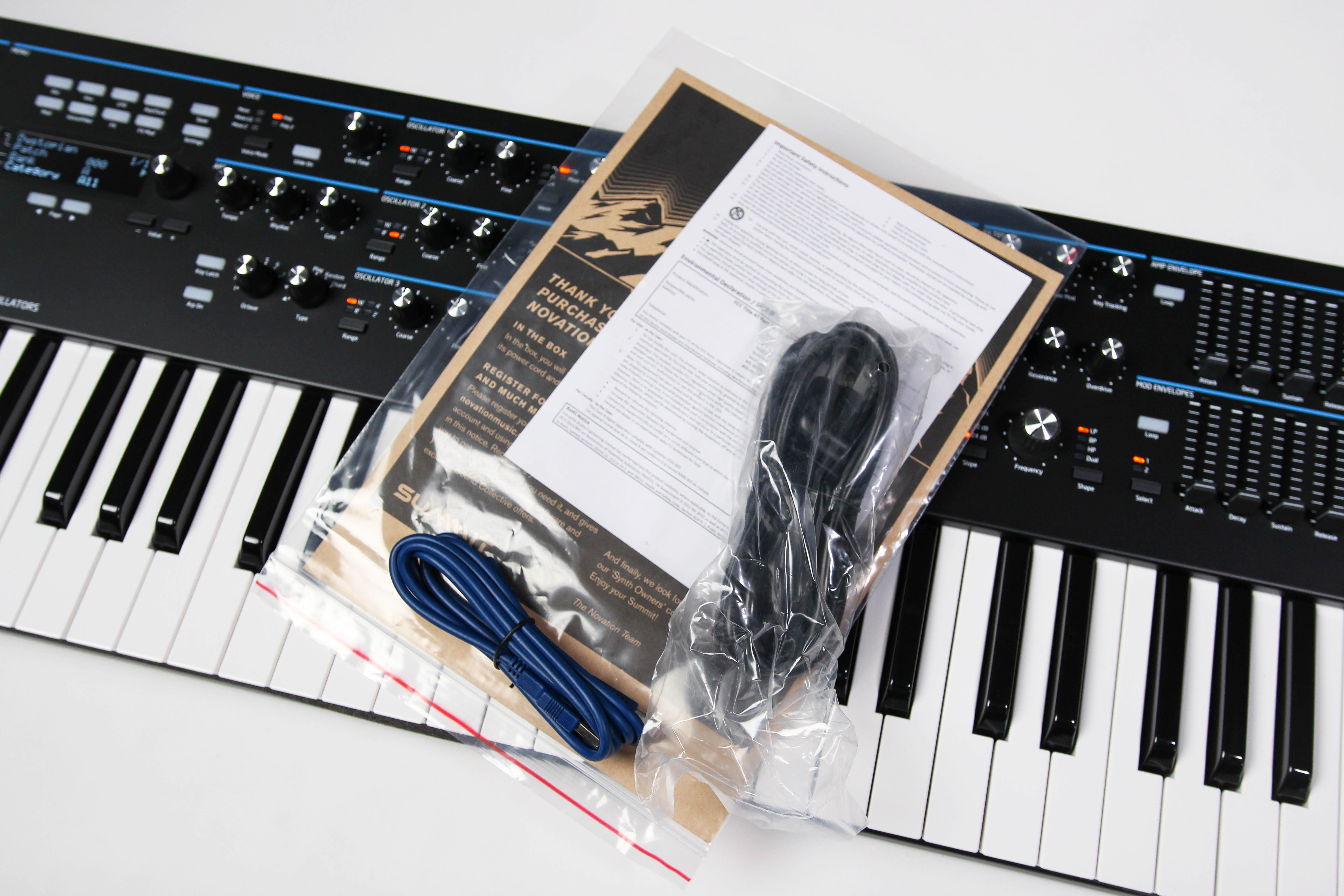 Novation Summit synthesizer