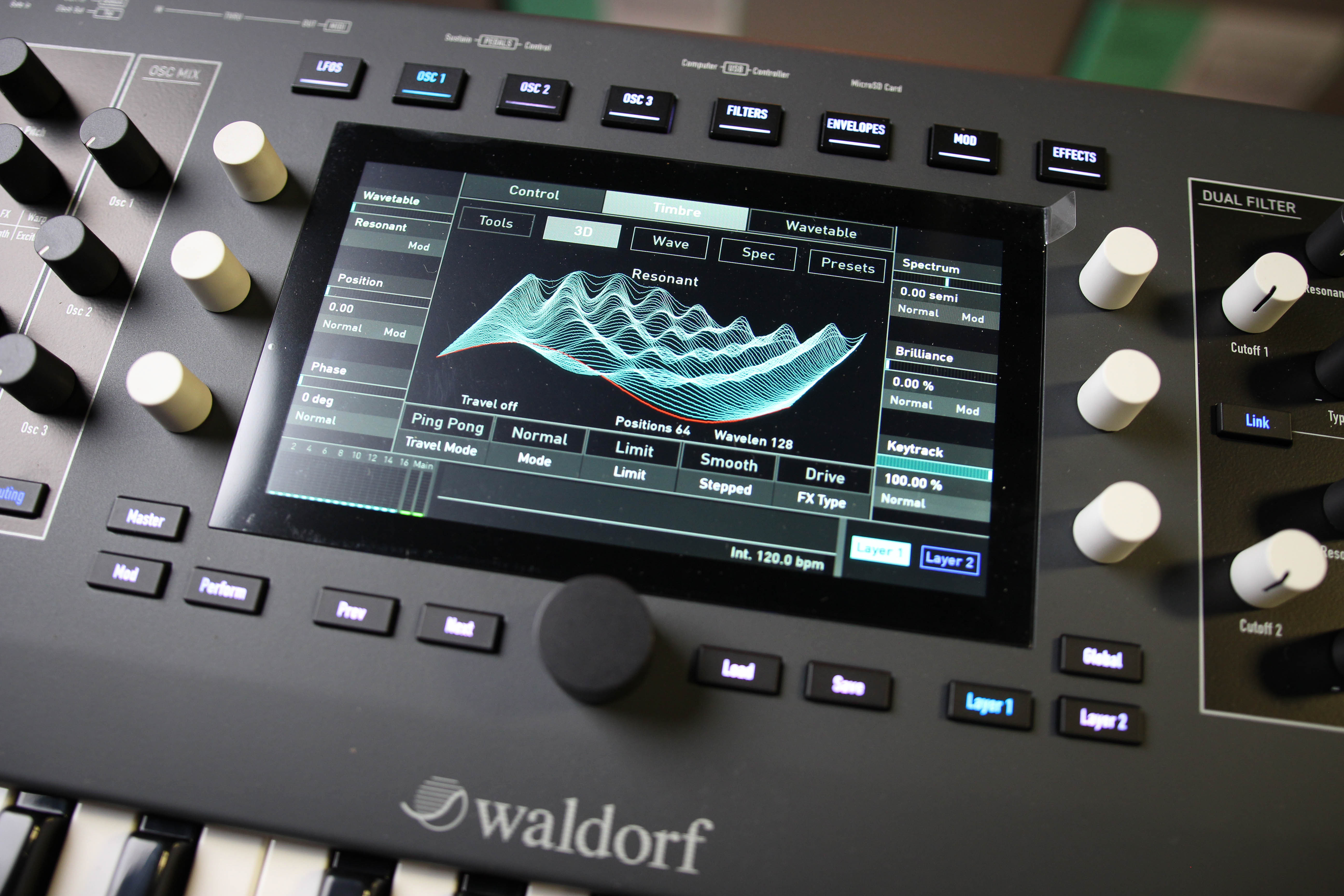 Waldorf Iridium Keyboard