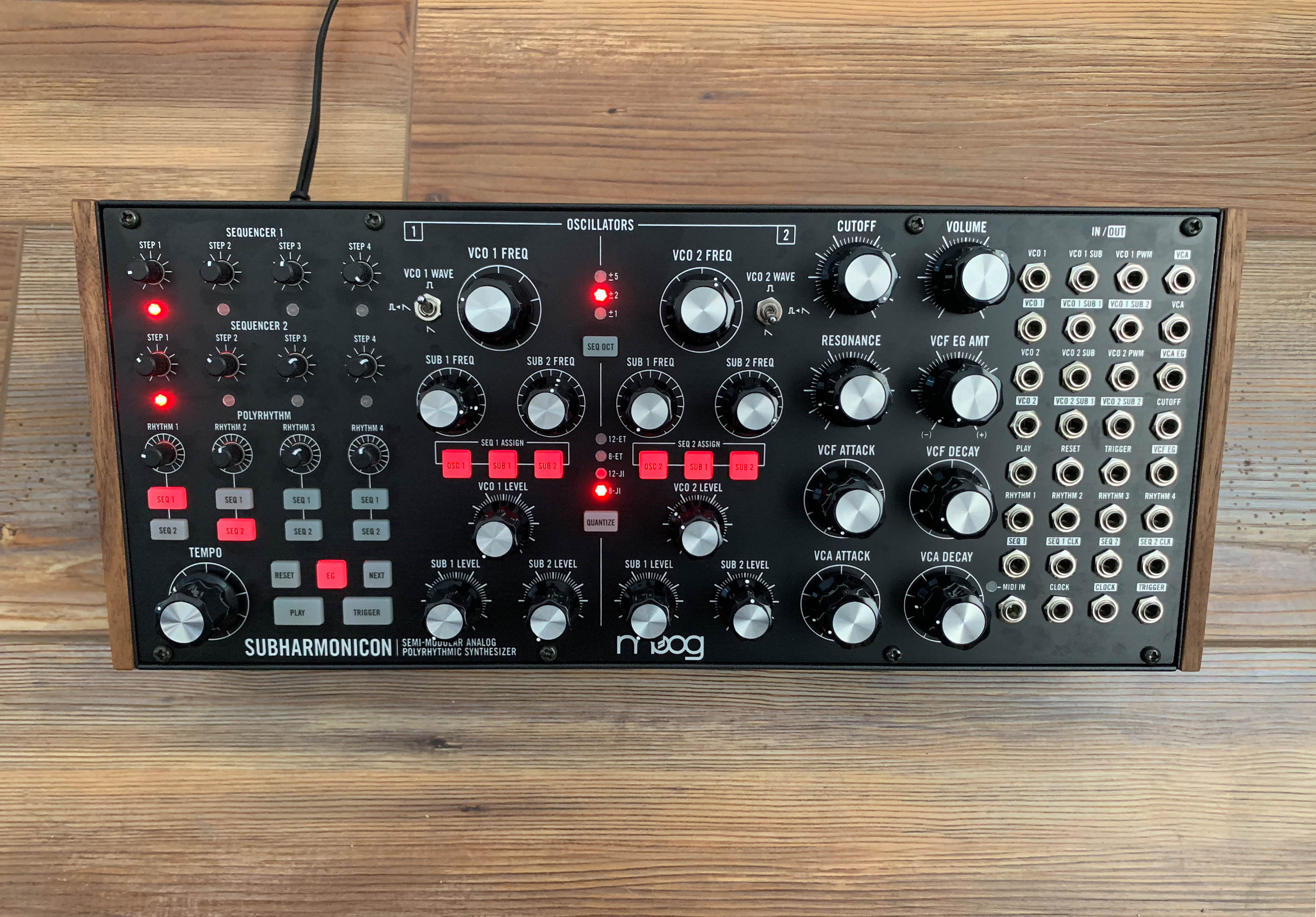 Moog Subharmonicon photo gallery Syntaur
