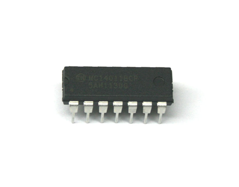 IC, 4011 quad gate