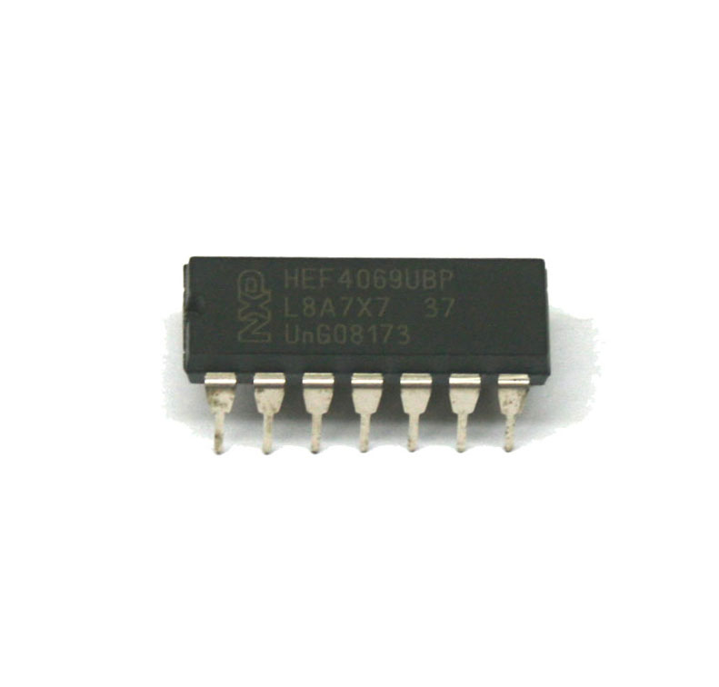 IC, 4069 hex inverter