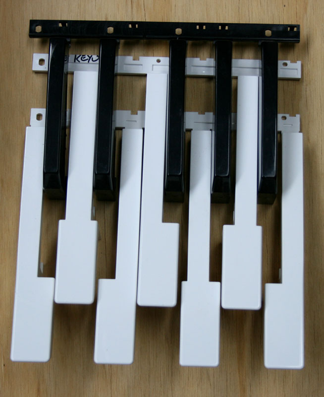 Korg K Series (K25/K49/K61/K61P) replacement keys