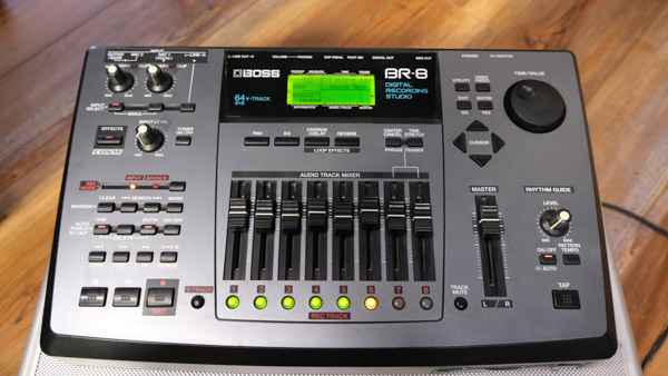 Boss BR-8 Multitrack Recorder with Hard Case